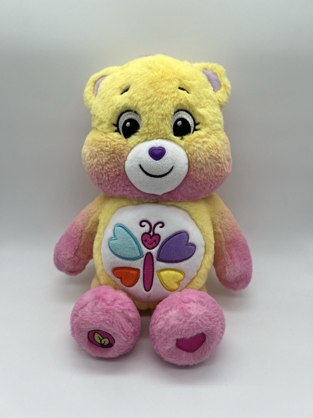 Care Bears Calming Heart Bear Plush Stuffed Animal 13"